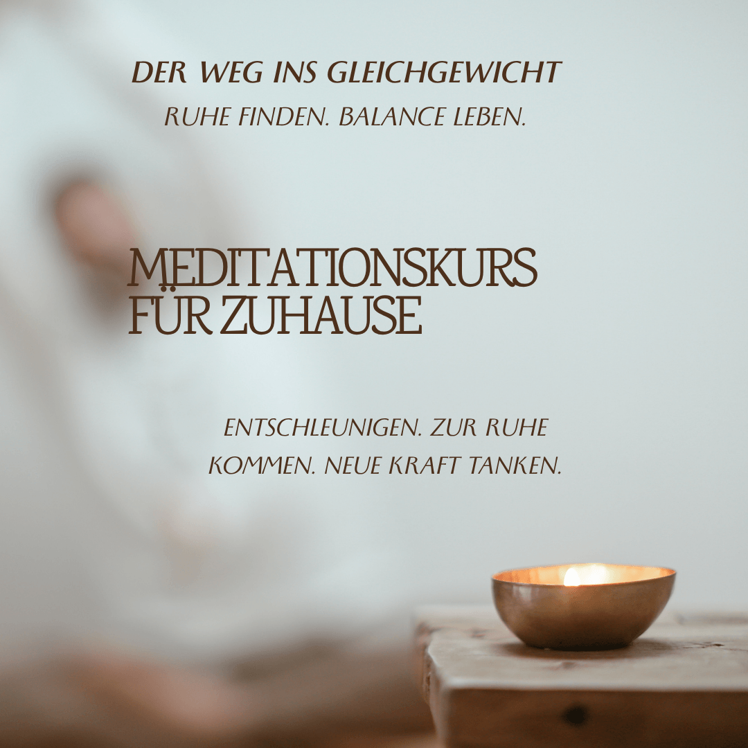 digitaler Meditationskurs mit 7 Einheiten und 7 Kraftvollen Meditationen, inklusive zwei Videos von Sabine Amet