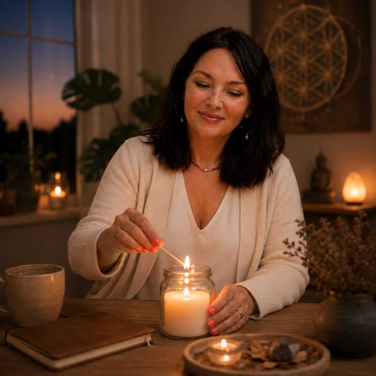 Wie kleine Rituale am Abend das Gedankenkarussell stoppen