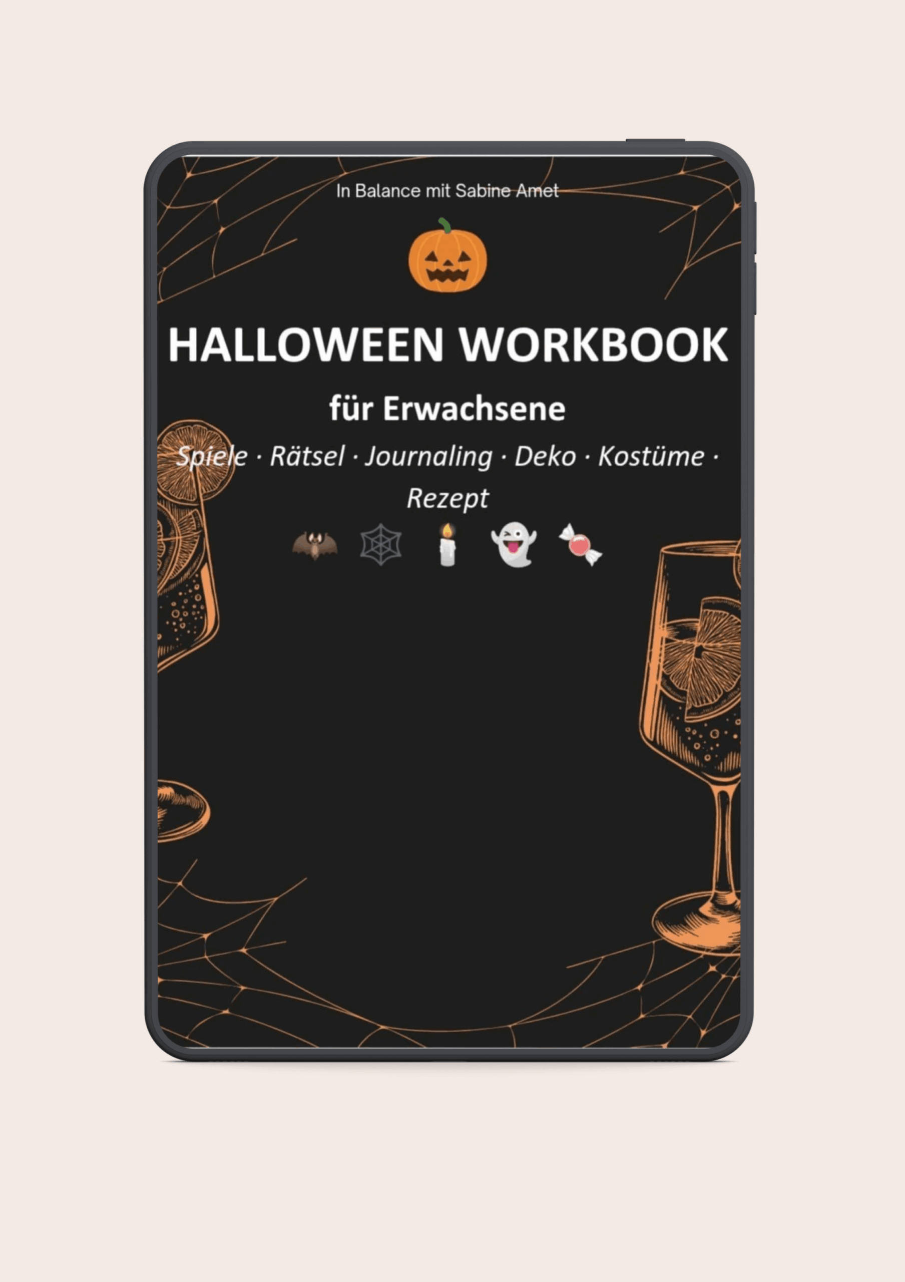 Das interaktive Halloween-Workbook für Erwachene - Reflexionen und Übungen für die mystische Übergangszeit von Sabine Amet